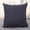 Black, variant on Linen Textured Throw Pillow with Soft Insert, 18x18 Inch Square Decorative Couch Cushion for Living Room Sofa and Bed Setup