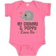 thumbnail image 3 of Inktastic Grammy and Poppy Love Me Grandchild Boys or Girls Baby Bodysuit, 3 of 5