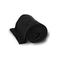thumbnail image 1 of 8710 Sweatshirt Blanket Throw - Black - One Size, 1 of 2