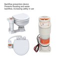 thumbnail image 4 of Marine Electric Toilet Pump Self Priming Backflow Prevention Toilet Conversion Kit Electric  Easy Flushing Boat Yacht, 4 of 7