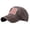 Coffee, variant on Womens and Mens USA Flag Embroidery Baseball Cap, Washed Vintage Cotton Unisex Dad Hat, Adjustable Casual American Flag Embroidered Cap for Daily Wear Outdoor Activities and Beach Vacation Black