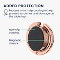 thumbnail image 4 of Kwmobile Rose Gold Foldable Handbag Hook Hangers, Set of 2, 4 of 8