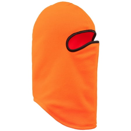 Men's Elkhart Lined Reversible Fleece Hunting Balaclava (Blaze)