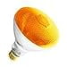 thumbnail image 2 of (6 Pack) 100BR38/AMBER - 100 Watt BR38 Amber Flood Light Bulb, 2 of 2