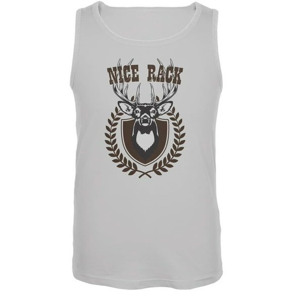 Nice Rack White Adult Tank Top