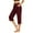 Wine1, variant on Plebaso Yoga Capri Pants for Women High Waisted Workout Capris with Pockets Womens Athletic Cropped Pants