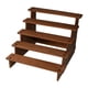thumbnail image 5 of Estante de exhibición de madera con elevador, organizador, duradero, de sobremesa, portátil, para exhibir 5 capas 30cm, 5 of 9
