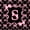Black Pink S, variant on Manfei Pink Bow Letter A Black Out Curtains, Kawaii Ribbon Curtains Pack of 2 (42x63 Each) for Girls Women