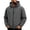 Black, variant on Abomasnow Men's Rain Jackets Plaid Full Zip Long Sleeve Waterproof Windbreaker Hooded Raincoat Casual Lightweight Jackets with Pockets for Travel Hiking Running Fishing XS-2XL