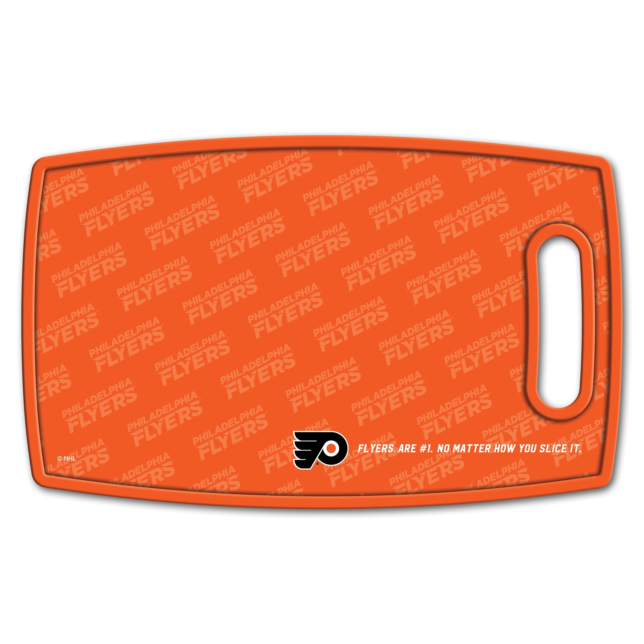 YouTheFan NHL Philadelphia Flyers Logo Series Cutting Board