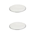 thumbnail image 1 of 2Pcs White Bass Drum Head Doble Capa Silent Mute Drum '' '' Sunnimix Bass Drum Skin 2020 NUEVO, 1 of 8