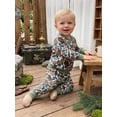 thumbnail image 5 of Baby Boy Fall Outfit Long Sleeve Camo Print Sweatshirt + Pants Set, 5 of 10