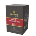 thumbnail image 2 of Taylors of Harrogate English Breakfast, Black Tea, Pillow Tea Bags, 50 Count (Pack of 1), Rich, Bright & Malty, Caffeinated, Enjoy Hot or Iced, 50 Teabags, 2 of 6
