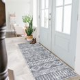thumbnail image 3 of HiiARug Hallway Runner Rug Soft Laundry Rug Runner with Rubber Backing Non Slip Washable Runner Rugs for Hallway Entryway Runner Mat for Entrance, Bed Room, Living Room, Kitchen (2x6 ft, 3 of 9