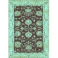 thumbnail image 1 of Ahgly Company Indoor Rectangle Abstract Light Blue Modern Area Rugs, 8' x 10', 1 of 4