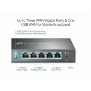 TP-Link TL-R605 Safe Stream Gigabit Multi-WAN Desktop VPN Router