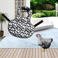 thumbnail image 1 of Sillín de pollo, delantal, impermeable, protector de espalda, sillín de apareamiento, protector de aves de corral, arnés para pollos, chaleco para Blanco, 1 of 8