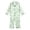 f#139Light Green452, variant on HAYIMI Kids Halloween Girls Spring Autumn Pajama Set Casual Home Wear Long Sleeve Lapel Button Shirts Blouse Tops With Pants Homewear, 16 Years