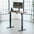 thumbnail image 3 of VIVO Reclaimed Wood 55 x 28 inch Universal Table Top for Sit to Stand Desk Frame, 3 of 8