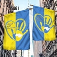 thumbnail image 3 of Flagwix Stand With Ukraine Flag Peace Not War DHP3415F Ukraine Flags, Indoor Outdoor Decoration - House Flag (29.5" x 39.5"), 3 of 6
