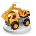 thumbnail image 5 of KOYPTL Construction Excavator Toy Play Truck for Girls Boys Kids Toddler Aged 3 4 5 6 Years Old, Large Digger Vehicle for Boys with Realistic Movable Claw, Christmas Gifts for Kids, 5 of 7