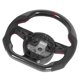 thumbnail image 4 of Modificación del volante, volante de fibra de carbono, volante de fondo plano, volante de tecnología avanzada, 4 of 9
