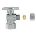 thumbnail image 7 of Eastman 10733LF Quarter-Turn Angle Stop Valve, 1/2 inch FIP x 3/8 inch OD Comp, Chrome, 7 of 7