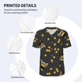 thumbnail image 5 of Rocae Bumblebee for Breathable Men's Baseball T-Shirt Fashionable Casual Baseball Jersey, Moisture-wicking Sportswear Large, 5 of 9