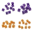 thumbnail image 1 of Paquete de 40 Dados Acrílicos D6, Dados Poliédricos de 6 para DND RPG, Enseñanza de Matemáticas, Suministros de s de Azar, morado yotijar Dados poliédricos, 1 of 10