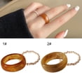 thumbnail image 4 of Girls Knuckle Ring Plastic 2PCS All-match Joint Ring Finger Ring for Women, 4 of 10