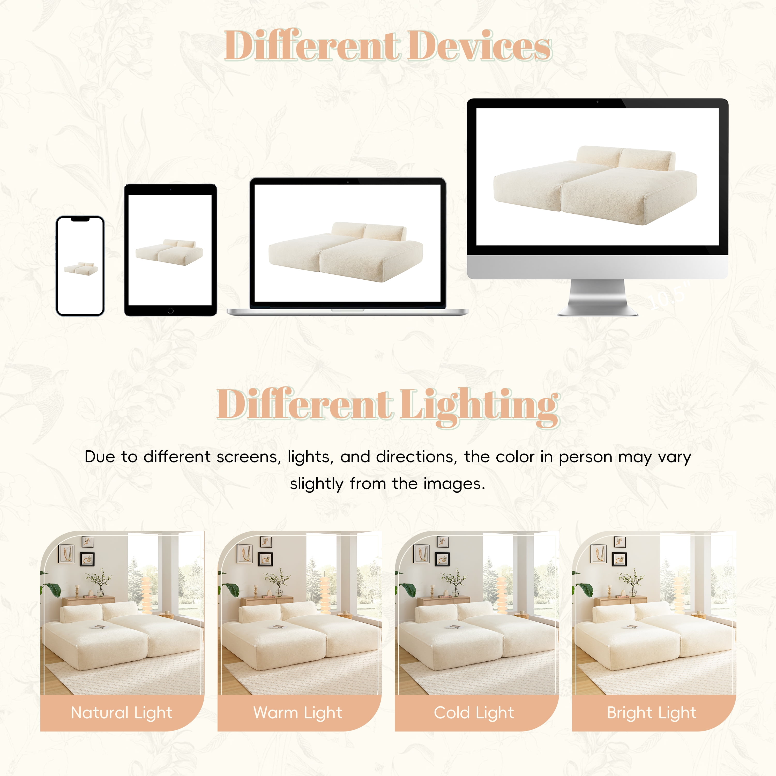 Euroco Fully Compressed Sofa, No Assembly Required, Comfortable Spring & Sponge Seating, Modern Minimalist Design, Perfect for Homes with Kids and Pets