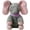 Gray, variant on Interactive Singing Elephant Plush –Stuffed Animal with Moving Ears – Musical Toy with ABC Song – 12 Inch Grey & Pink