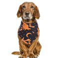 thumbnail image 2 of 2 piezas de toalla de saliva para mascotas de Halloween, babero decorativo de una sola capa para perro y gato, 2 of 5