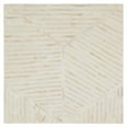 thumbnail image 6 of SAFAVIEH Kiely Rustic Square Stool, Champagne Faux Mother Of Pearl (16.5 in. W x 16.5 in. D x 18.1 in. H), 6 of 9