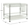 thumbnail image 4 of SAFAVIEH Darina Adjustable Chrome Wire Dish Rack Chrome, 4 of 5