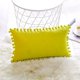thumbnail image 4 of Funda de cojín de 2 piezas de terciopelo de estilo nórdico (amarillo 50*30 cm) brillar Electrónica, 4 of 4