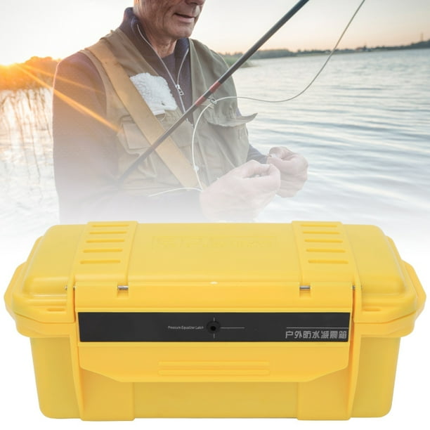 20x10x8cm With Buffer Cushion Waterproof Tool Box, Waterproof Tool Box  Storage, For Fishing Tackle Outdoor Use Sea/ Fishing Adult Children Fishing  Lover 