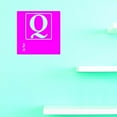 thumbnail image 1 of Custom Decals Q Is For Alphabet Letter Wall Art Size: 12 X 12 Inches Color: Multi, 1 of 1