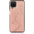thumbnail image 7 of Phone Case for Samsung Galaxy A42 5G with Tempered Glass Screen Protector Card Holder Wallet Cover Stand Flip Leather Cell Accessories Glaxay A 42 G5 Gaxaly 42A S42 4G 2021 Cases Women Girl Rose Gold, 7 of 7
