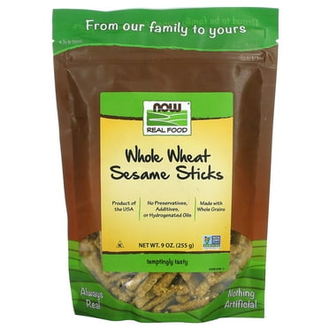 NOW Foods Sesame Sticks Salted 9 oz