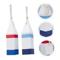 thumbnail image 4 of UPGRATOR 2Set Hemp Rope Wooden Buoy Shape Pendant for Shops Restaurants Weddings and Home Decoration, 4 of 8