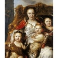 thumbnail image 3 of Van Noordt, Jan 15x17 Black Modern Framed Museum Art Print Titled - A Pastoral Group Portrait, 3 of 5