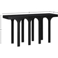 thumbnail image 6 of Meridian Furniture Westfield Black Console Table, 6 of 7