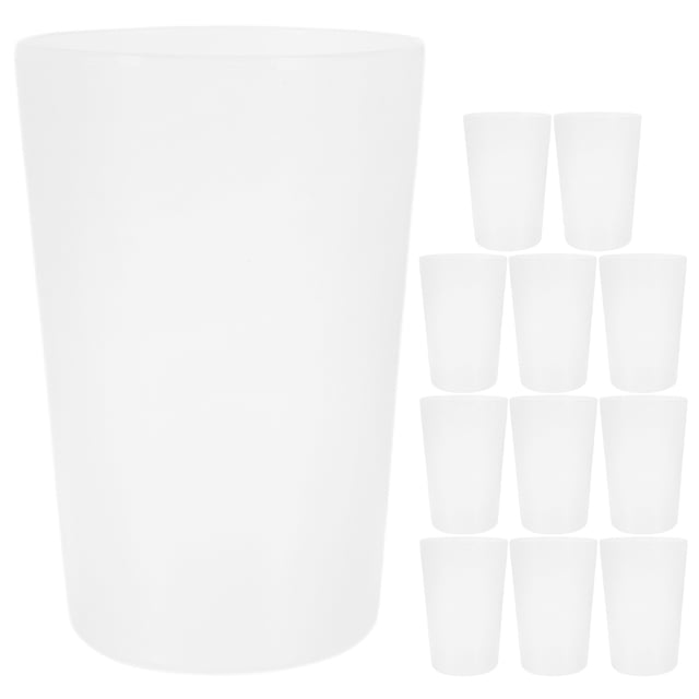 VERDANVERSE 12Ud Vasos De Plástico Duraderos Para Uso Diario Multifuncional