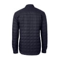 thumbnail image 3 of Men's Cutter & Buck Navy Jacksonville Jumbo Shrimp Rainier PrimaLoft Eco Insulated Quilted Button-Up Shacket, 3 of 3