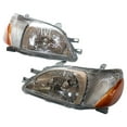 thumbnail image 2 of PAIR FOR TOYOTA ECHO 2000-2002 HEADLIGHTS RIGHT & LEFT SIDE HEADLAMPS 8115052190, 2 of 12