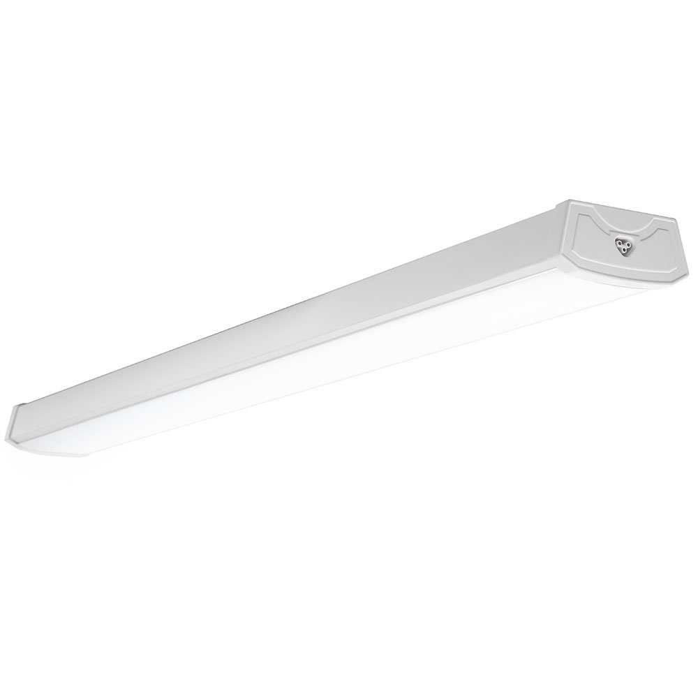 Sunco Lighting Wraparound LED Shop Light, 4 FT, Linkable, 40W=300W, 3500 LM, 6000K Daylight