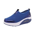 thumbnail image 2 of YOUYEDIAN Orthopedic Shoes for Women Arch Support Sneakers Lightweight Non Slip Slip on Walking Shoes Mesh Stretch Comfort 2026 New Foam Shoes (Royal Blue), 2 of 7