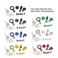 thumbnail image 4 of Motorcycle Steering Stabilizer Damper Mounting Bracket Kit Modification Accessories Replacement for YZFR1 2002-2017 YZFR6 2006-2020, 4 of 5