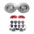 thumbnail image 2 of PowerStop Front Z23 Evolution Sport Brake Pad and Rotor Kit with Red Powder Coated Calipers Fits: AUDI Select Models KC886, 2 of 2